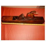 22" Wooden Block Plane - Good Condition