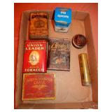 Box With 6 Tins - Chalk Cardboard Box - Union