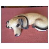 Plaster Dog Door Stop