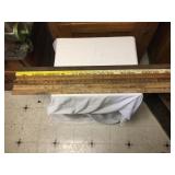 5 Yard Sticks with Advertising- 1 is Metal