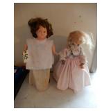 2- Early Dolls- as is