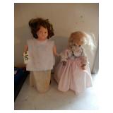 2- Early Dolls- as is