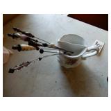 Mustache Mug w/ Asst. Hat Pins