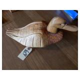 Wood Duck  W/ Legs - Has Been Repaired