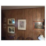6- Framed Prints on the Wall
