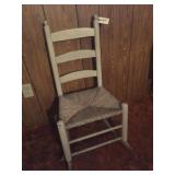 Childs Rush Seat Rocker