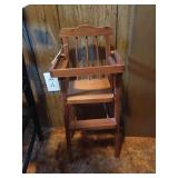 Wood High Chair
