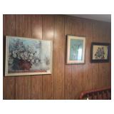 3- Framed Prints- Flowers