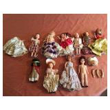 Vintage 6" Closing Eye Dolls