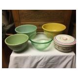 Asst. Mixing Bowls-Mccoy (Sm. Crack), Fire King