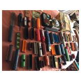 HO Scale Train Set- 3- Engines, Asst. Cars, Etc