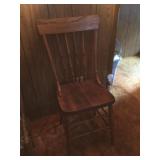 Oak Spindle Back Kitchen Chair