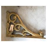Pair Fancy Wall Shelf Brackets- 15 1/2"x11 1/4"