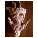 Older Porcelain Heat & Boots Girl Doll