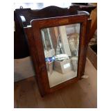 Nice Old Oak Wall Hanging Medicine Cabinet