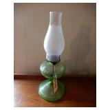 Nice Glass Depression Style Kerosine Oil Lamp