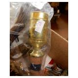 Box Lot - Dresser Handles, Hinges & New Light