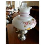 Electric Table Lamp Converted From Oil Lamp