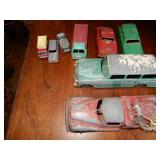Box Lot - Mostly Tin Cars & Trucks, 1 Hubley