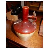 Small 2 Tone Brown Jug- No Name