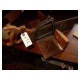 Vintage Miter Saw w/ Saw and Brace