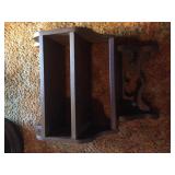 2- Small Wooden Knick Knack Shelves