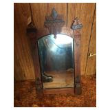 Antique Ornate Wall Mirror