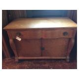 Antique 1 Drawer- 2 Door Cabinet