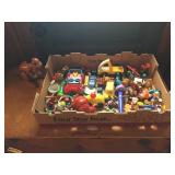 Box Lot of Toys, Action Figures, Matchbox Cars,Etc