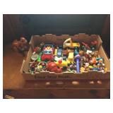 Box Lot of Toys, Action Figures, Matchbox Cars,Etc