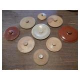 Stoneware Crock Lids - Sell "As-Is"