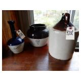 Selling 3 Pcs. Stoneware - York P4 Stoneware