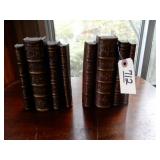 Pair Of Metal Book - Book Ends