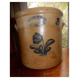 Burger & Lang - Rochester, NY - 3 Gallon Stoneware