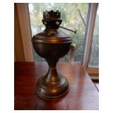 2 Metal Oil Lamp Bases