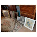 3 Pictures and 3 Older Frames