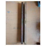 Stanley #0 & Standard Rule Co. Wooden Levels