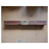 Stanley #3 & 28" Wooden Levels