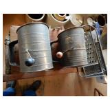 Box of Tin Ware, See Photo