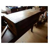 Oak Carpenter Chest, See Description & Photo