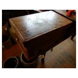 Small Wooden Carpenter Chest, See Photo