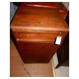 Oak Cabinet, See Photo