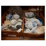 2 Boxes of Dishes, See Photo