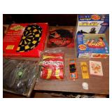 Box Lot - Dart Board Game, Flaming Ball, Back