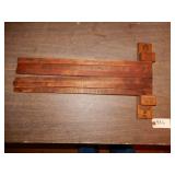 Very Nice Antique Wall Mount Wooden Cloths
