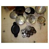 Angel Food Cake Tin, Heart Shape Tin, Colander,