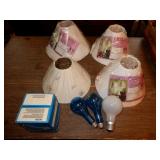 4 New Lamp Shades (Bedroom Lamp Size), 2