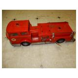 Metal Texaco Fire Truck - Missing Back