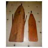 2- Ironing Wooden Boards- 1 Large/ 1 Smaller