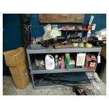 2 - 2 Tier Shelf Units with Contents